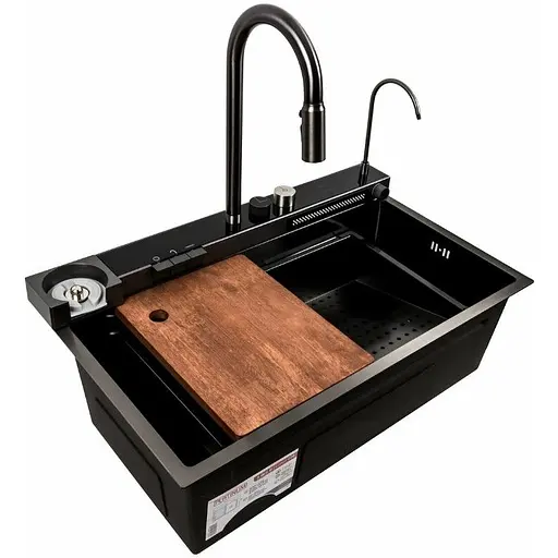 Кухонна мийка Platinum HANDMADE 75*45D (SP000039678) - фото 1