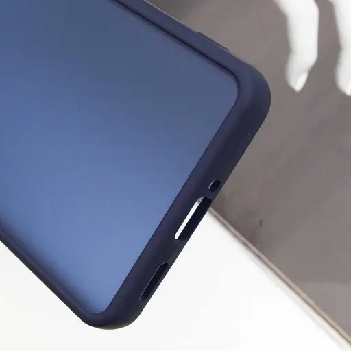 Чохол TPU / PCLyon Frosted для Xiaomi Redmi Note 13Pro+ Navy Blue - фото 5