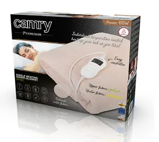 Электрическое одеяло с таймером Camry CR 7423 - фото 4