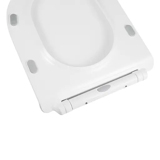 Сиденье для унитаза Qtap Presto с микролифтом Slim QT26991217AW, Белый - фото 3