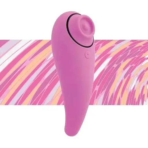 Вібратор з пульсацією FeelzToys FemmeGasm 14 см рожевий