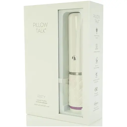 Роскошный вибратор-пульсатор с присоской Pillow Talk Feisty Thrusting Vibrator - фото 6