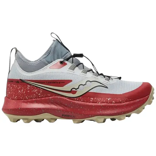 Кроссовки Saucony Peregrine 13 ST 45 Light Grey/Red (1097-S20840-10511)