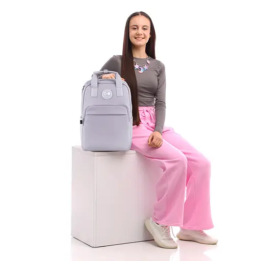 Рюкзак GoPack Teens 122M-3 Серый (GO26-122M-3) - фото 23