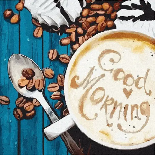 Полотно на картоне с контуром Rosa Start Натюрморт №38 30х30 хлопок акрил