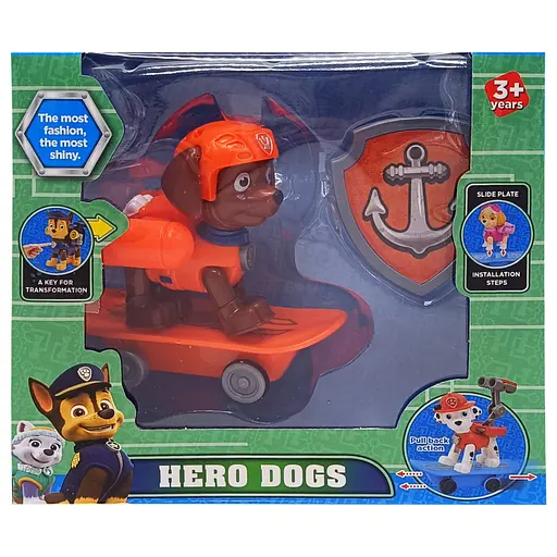 Набор героев "Щенячий патруль" Зума 6080/6070(F) со скейтом