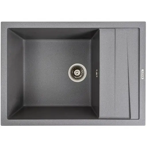 Кухонная мойка Platinum 7050 CASCADA серый муссон (SP000042103) - фото 1