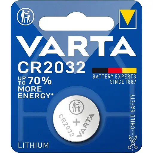 Батарейка Varta CR 2032 Lithium 3V 230 мАг
