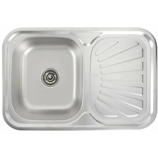 Кухонна мийка Platinum 7549 декор (SP000000464) - фото 1