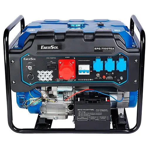 Генератор бензиновий 7 кВт EnerSol EPG-7500TEA (41-00468) - фото 2