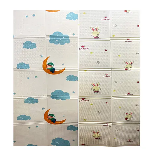 Детский Термоковрик двусторонний складной Bambi C9811-2, 175 х 70 х 0,8 см - фото 1