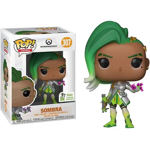 Фигурка Funko Pop Фанко Поп Овервотч Сомбра Overwatch Sombra Exclusive 10 см OW S 307 - фото 1