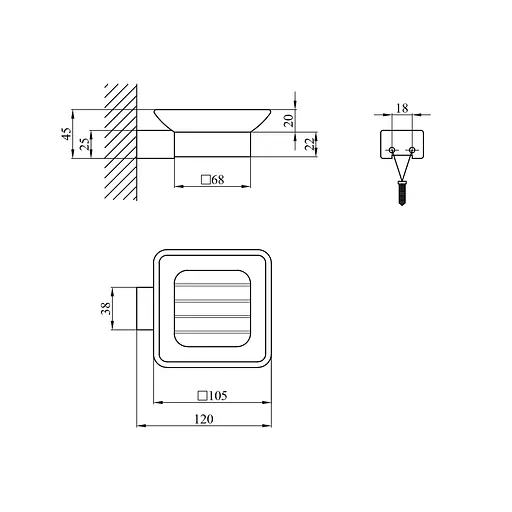 Мильниця Kroner KRP Edelstahl Kubus - SCH3902 (CV025640) - фото 4
