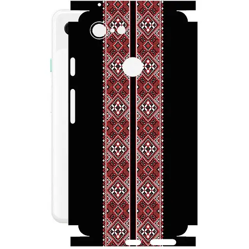 Захисна плівка StatusSKIN для Google Pixel 3 Корпус Вініл Вишиванка 3 - фото 1