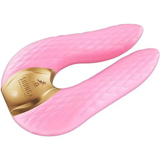 Вибратор для клитора Shunga Aiko Light Pink гибкие кончики - фото 2