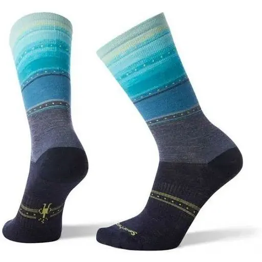Носки Smart Wool Wm's Sulawesi Stripe Crew Dark Blue Steel S (1033-SW 03900.292-S)