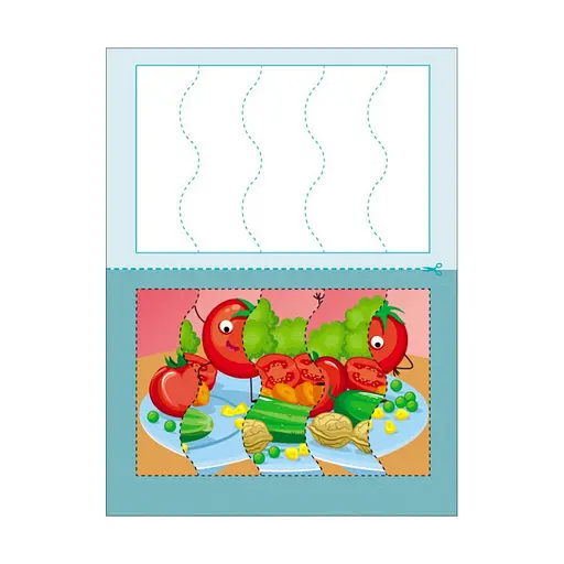 Розвиваючі зошити "Смаколики" 20409 пазли-розрізалки - фото 4