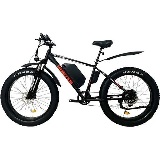 Електровелосипед Corso Hunter HR-39028, 26", для дорослих, мотор-колесо, літієвий акумулятор, амортизація