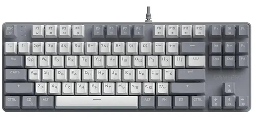 Клавіатура GamePro Genesis Metallic 87% Red switches (MK110G) - фото 1