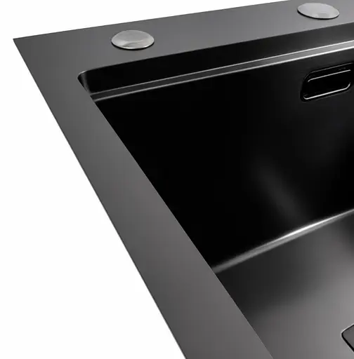 Кухонная мойка Platinum HANDMADE с подставкой для ножей (SP000040746) - фото 3