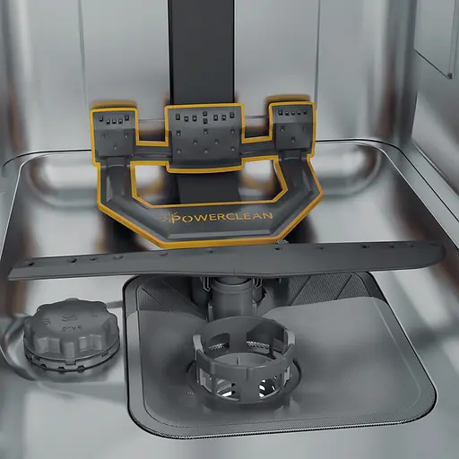 Вбудована посудомийна машина Whirlpool WH4ID10CS60 з трьома кошиками - фото 12