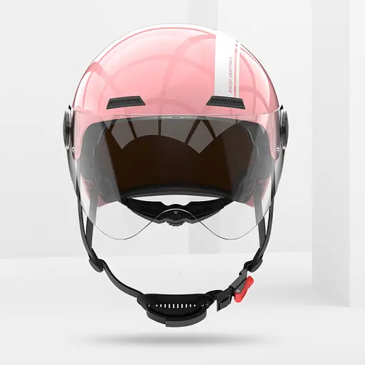 Велосипедний шолом із візором Xiaomi Smart4u EH10 (56-62 см) Pink - фото 3