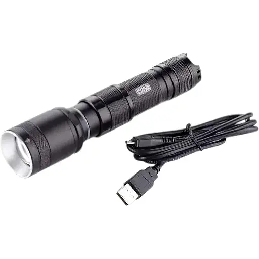 Фонарь ручной Сила Джоуль аккумулятор Li-ion 18650 3.7V 2200 mAh - фото 1