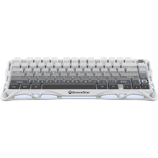 Клавіатура GravaStar Mercury K1 TKL UA White (GSK1_GWHT) [144871] - фото 2