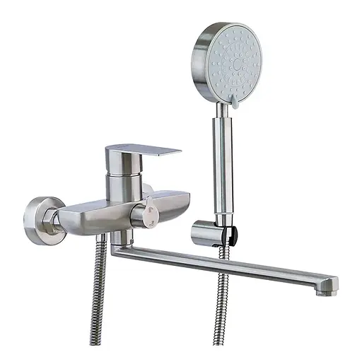 Смеситель для ванны Mixxus WEL-006 MI6227 Нержавеющая сталь - фото 1