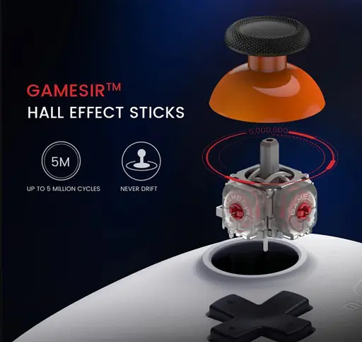 Геймпад Bluetooth джойстик GameSir T-4n Nova Lite Multiplatform Controller Bluetooth/2.4G/USB DualShock Black - фото 4