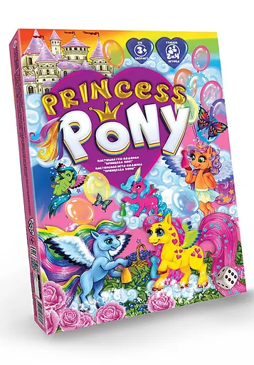 Настільна гра Princess Pony, Danko Toys