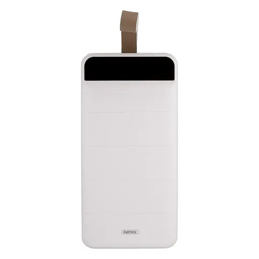 Універсальна мобільна батарея Remax RPP-184 40000mAh з ліхтарем (Білий) - фото 2