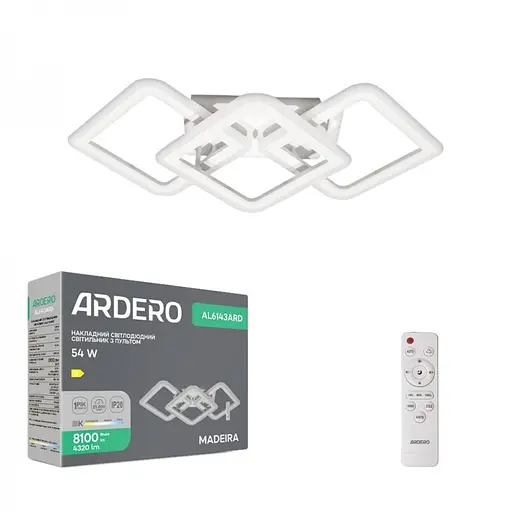 Светильник светодиодный Ardero AL6143ARD 54W 3000K-6500K (80594) - фото 2
