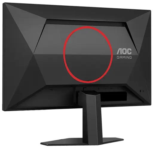 Монiтор 24.5" AOC 25G4SRE Black/Red - фото 9