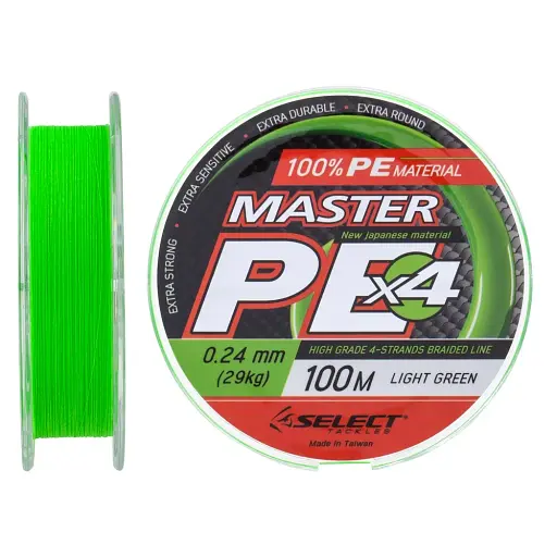 Шнур Select Master PE 100 м (салат.) 0.24 мм 29 кг - фото 2