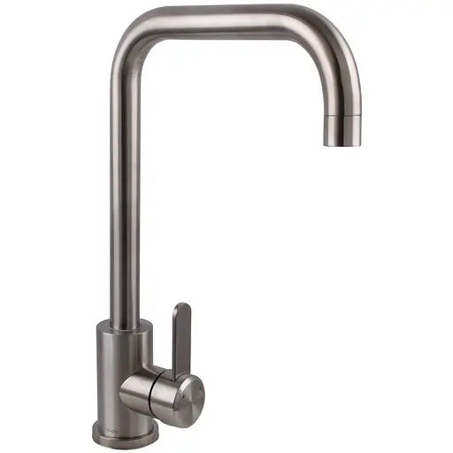 Змішувач для кухні Globus Lux ALPEN SBT2-203L одноричажний з поворотним зливом для установки на одне отвір