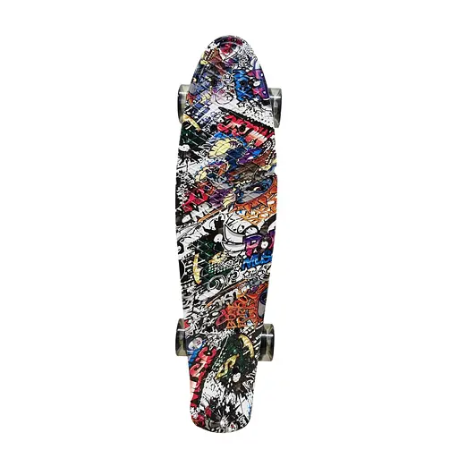 Скейт "Пенни борд" Bambi SC20602 колеса PU со светом, 56 см Вид 6