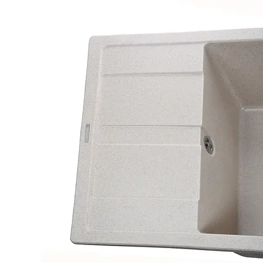 Кухонна мийка гранітна Globus Lux One піщаний 650x500мм-А0004, Sand - фото 3