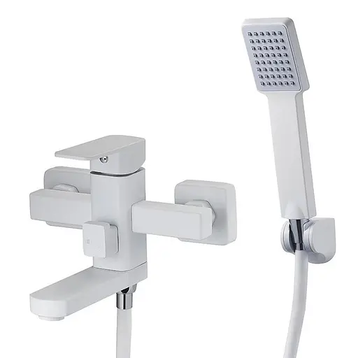 Змішувач для ванни Zegor LEB3-A123YW одноважільний білий 30412 - фото 2