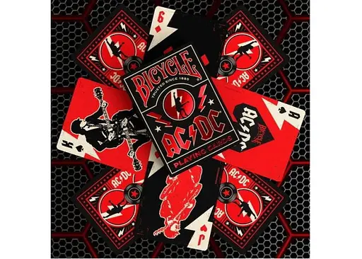 Карти гральні United States Playing Card Company Bicycle AC/DC (ВР_КГАСДС) - фото 4