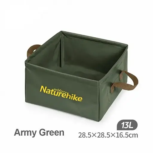 Контейнер для води Naturehike Square Bucket 13 л (1047-6927595739068) - фото 5