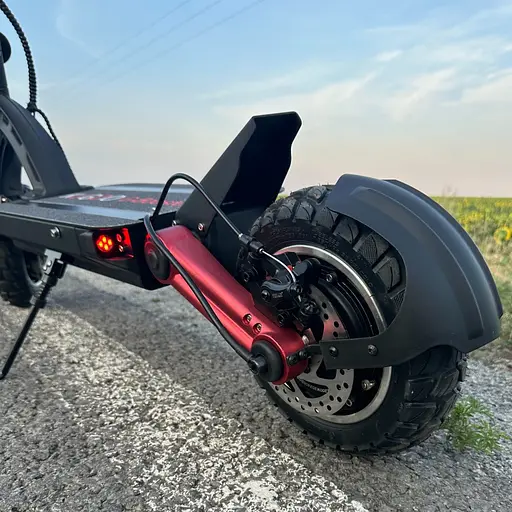 Электросамокат KUGOO G-Booster 1200W*2 (2400W) 23Ah черный, полноприводный без сидения (2025 года) - фото 11