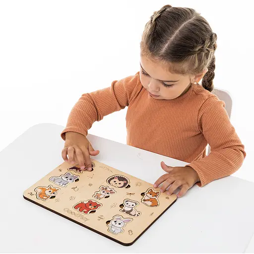 Пазл-сортер GoodPlay Лісові звірята (PS-4-021) - фото 5