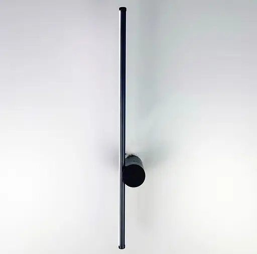 Линейный настенный светильник в черном каркасе Line F длина 100 см Арт. WJ018 - фото 9