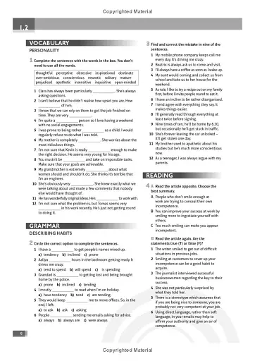 Speak Out. Advanced Workbook + key - фото 6