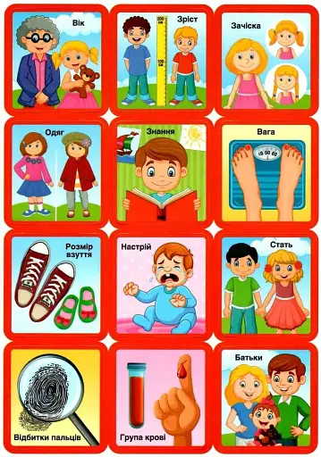 Дидактична гра. Змінне та незмінне в людині - фото 3