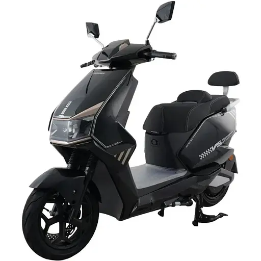 Електроскутер Двомісний Crosser V5 (2500W, 72V/35Ah) Чорний