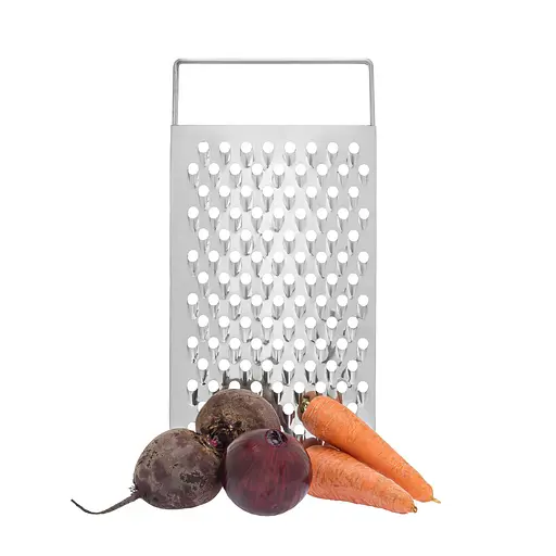 Терка корморізка ручна кормова нержавійка для подрібнення коренеплодів з великими отворами 40х19 см, РКС-Пром 87696 - фото 10