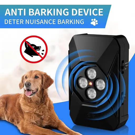 Устройство против лая для собак — 50-футовое устройство для сдерживания лая собак — 3 режима ультразвуковой остановки лая собаки - фото 4