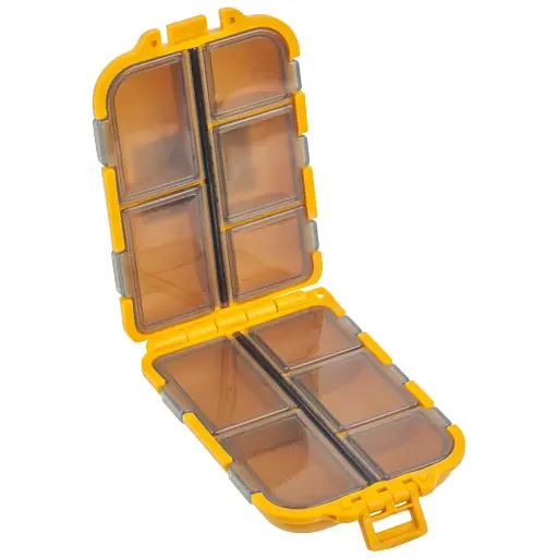 Коробка Meiho Fb-10 Akio-kun 97x65x30mm Yellow - фото 2